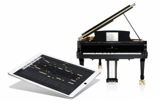 Steinway & Sons Spirio R High Resolution Digital Recording Player Piano iPad Software